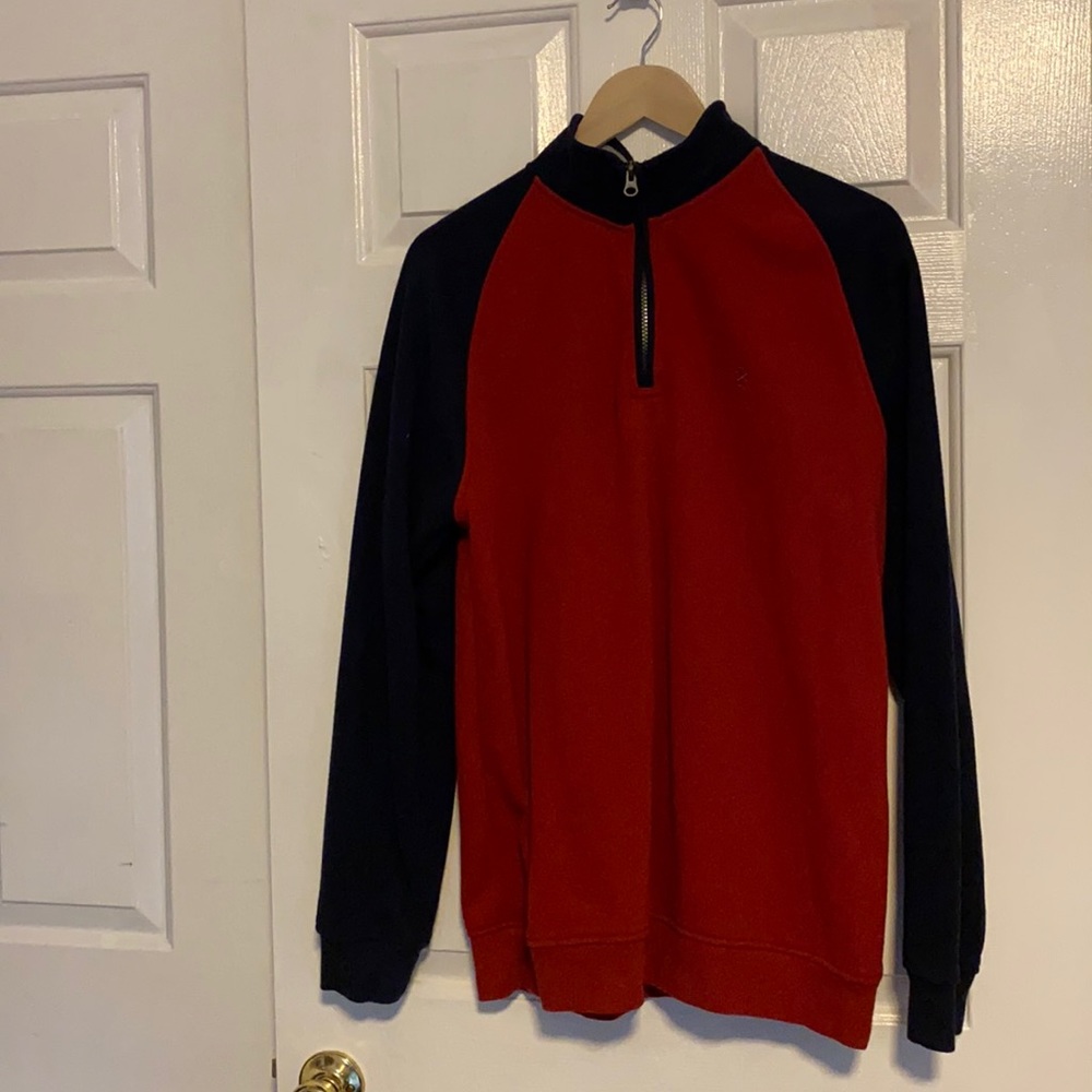 EUC Men’s half zip pullover Izod M